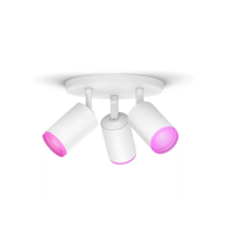 Philips Hue Fugato Ceiling Spotlight | Smart RBGW |White – 3 Spot